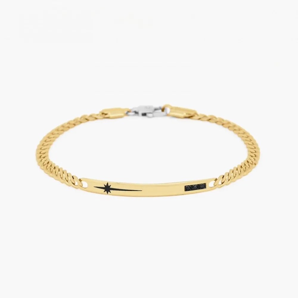 Online Zancan Yellow Gold Bracelet With Diamonds. Bracelets