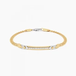 Hot Zancan Yellow Gold Bracelet With Diamonds. Bracelets