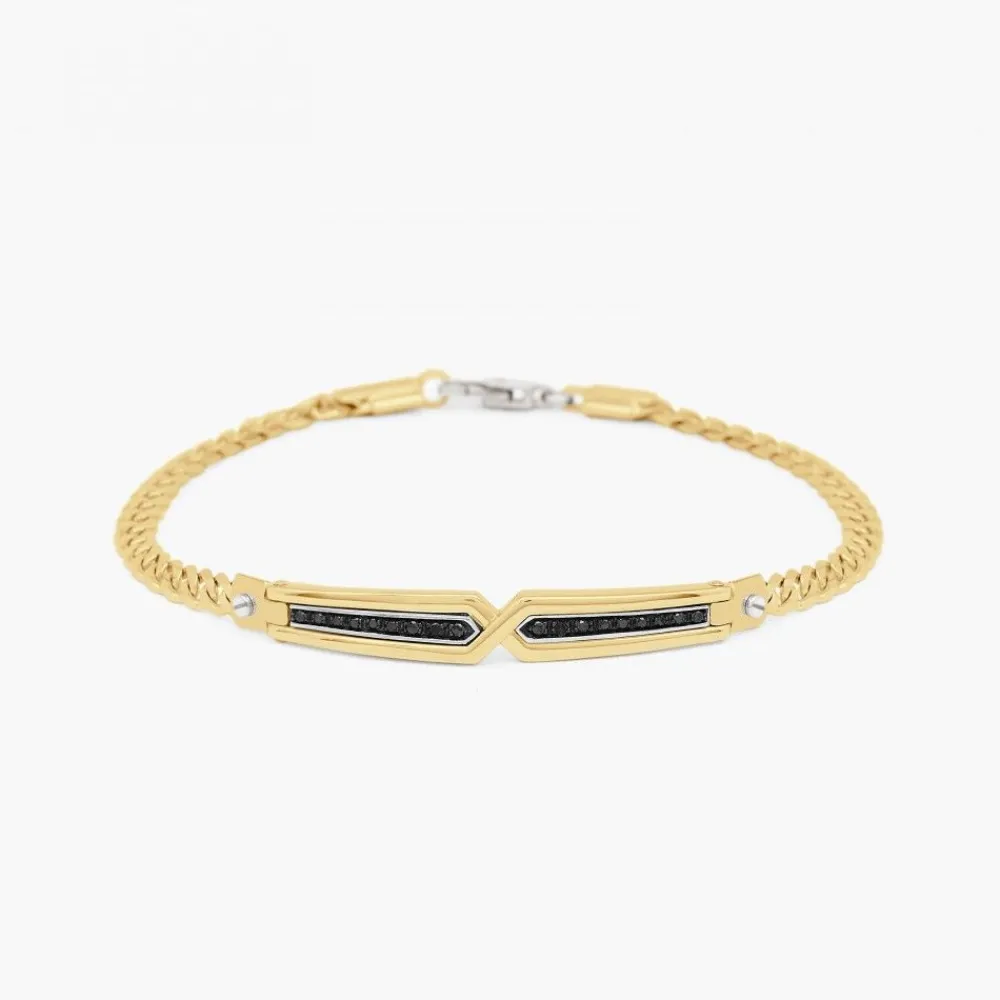 Best Sale Zancan Yellow Gold Bracelet With Diamonds. Bracelets