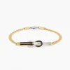 Cheap Zancan Yellow Gold Bracelet With Diamonds. Bracelets